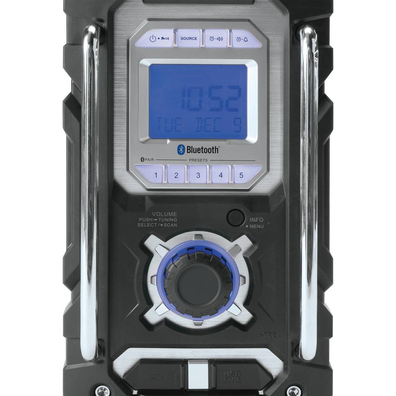 Makita XRM06B 18V LXT Lithium-Ion Cordless Bluetooth Job Site Radio Tool  Only