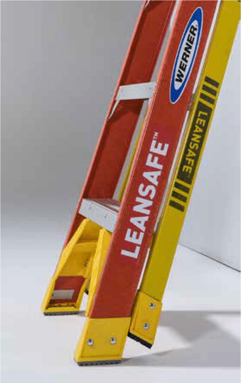 Werner #L6208 8 Ft. LEANSAFE Fiberglass Step Ladder