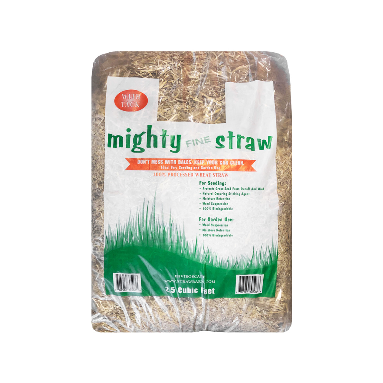 Enviroscape 1010 20 lb Bale Mighty Fine Straw Seeding Mulch