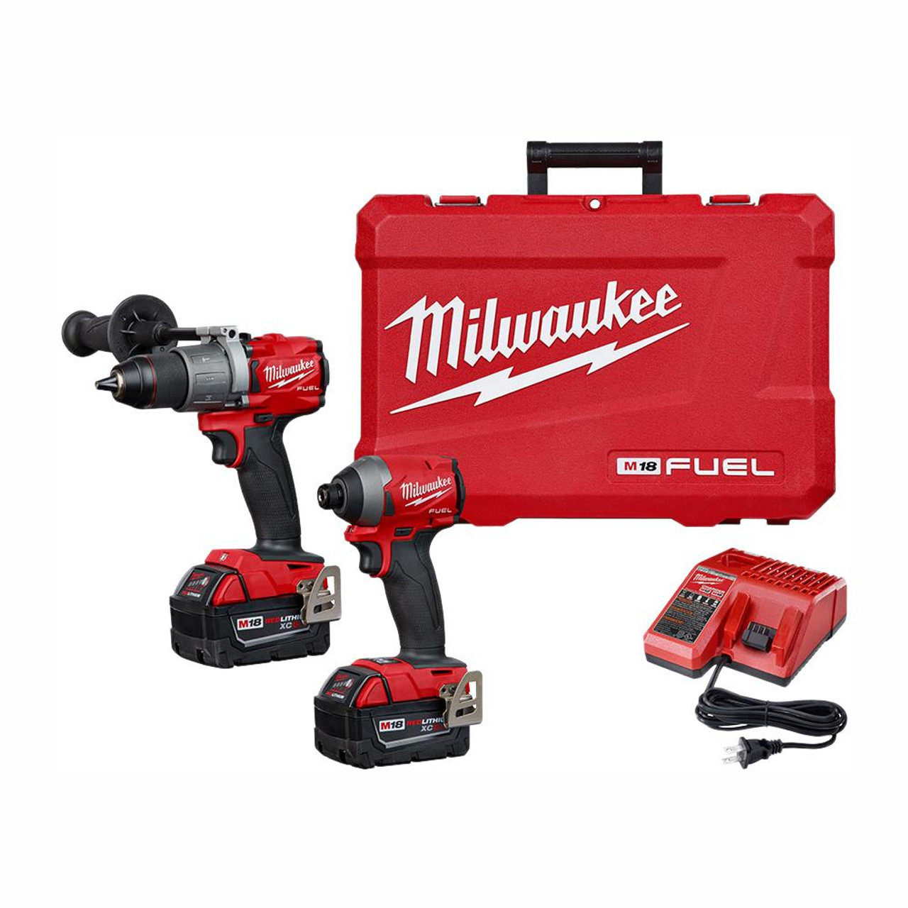 Milwaukee 2997-22 M18 Fuel Hammer Drill / Impactor Combo Kit