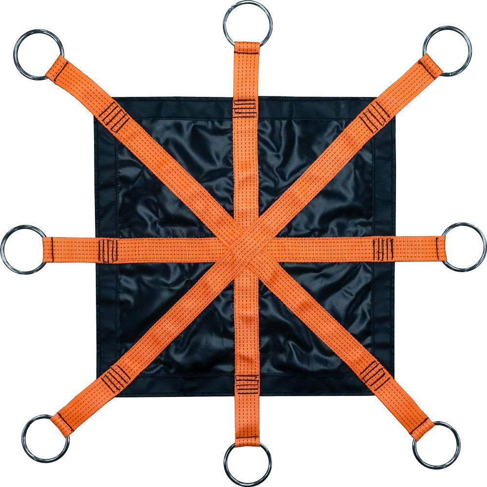 RINKO 5×8 TARP 輪行 タープ Versatile Cloth Midwest Canvas 25' x 25' Snow Tarp w/ 8 O-Ring Lifting Points
