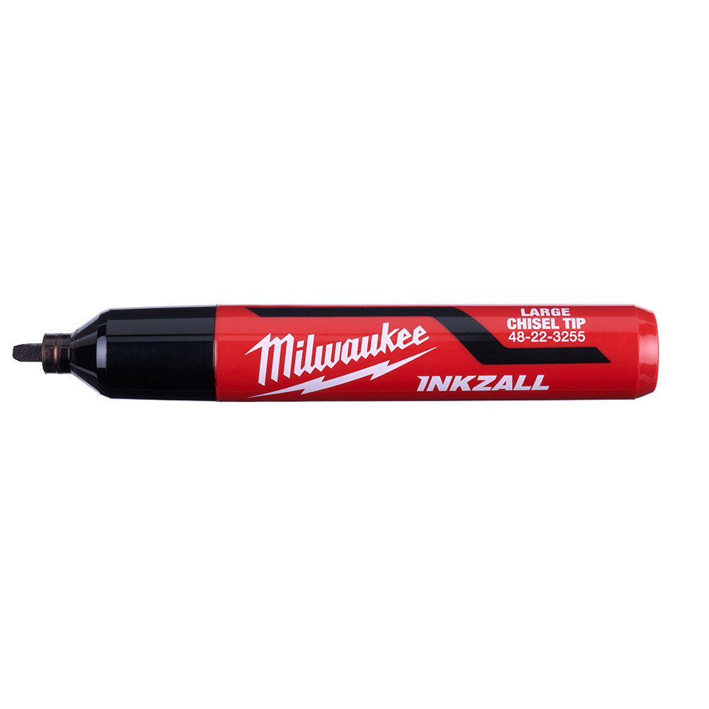 Milwaukee 48-22-3255 Inkzall Large Chisel Tip Black Marker