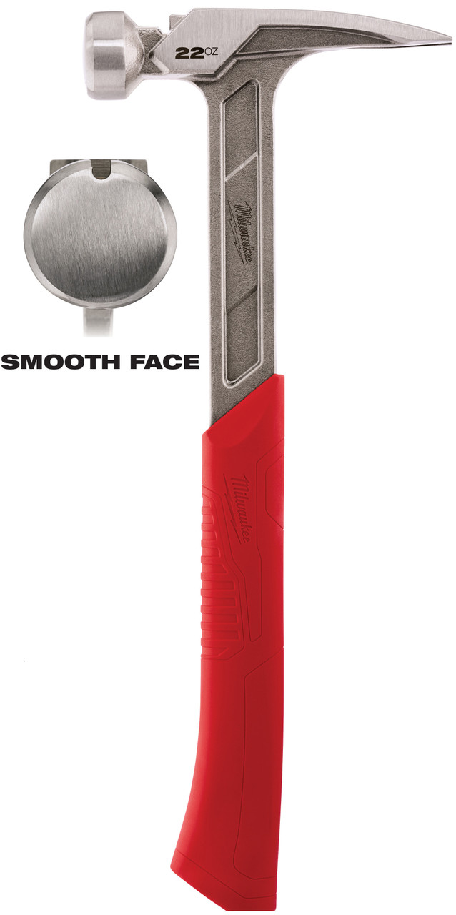 Milwaukee 48-22-9023 22 oz. Smooth Face Framing Hammer