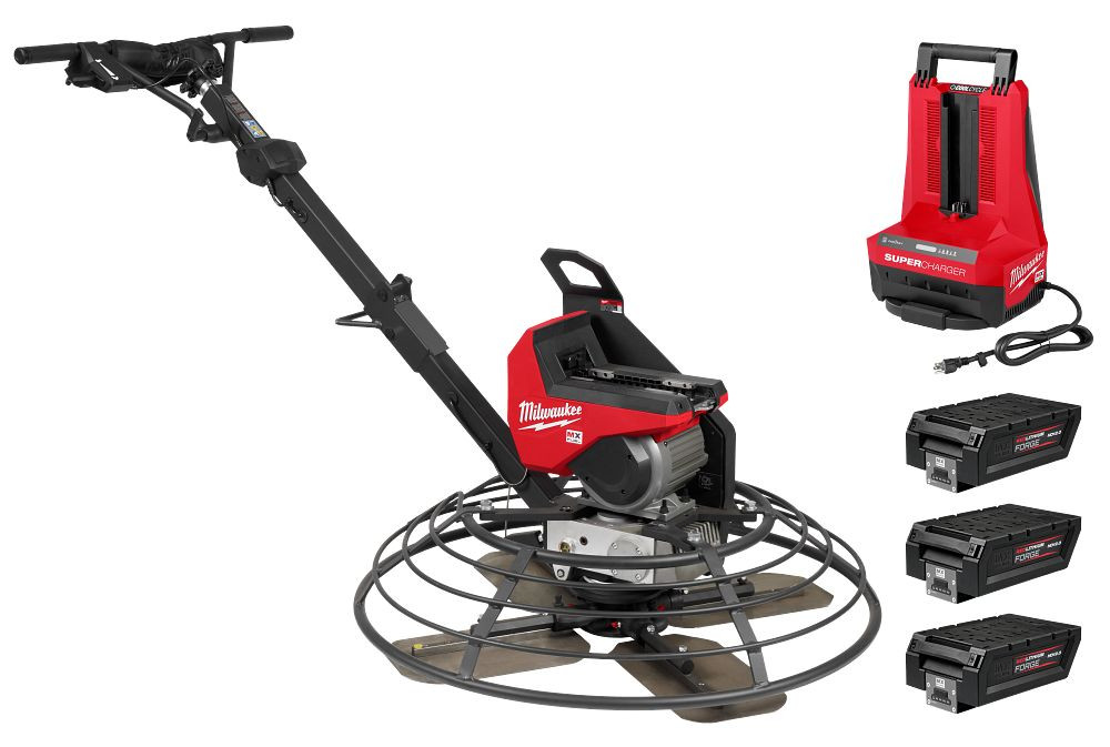 Milwaukee MXF336-3HD MX FUEL 36-Inch Walk-Behind Trowel Kit