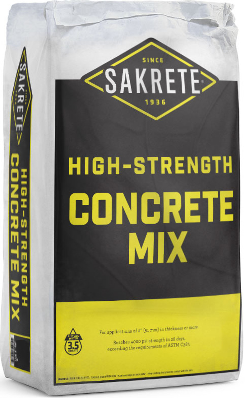 Sakrete 60 Lb. Bag High Strength Concrete Mix