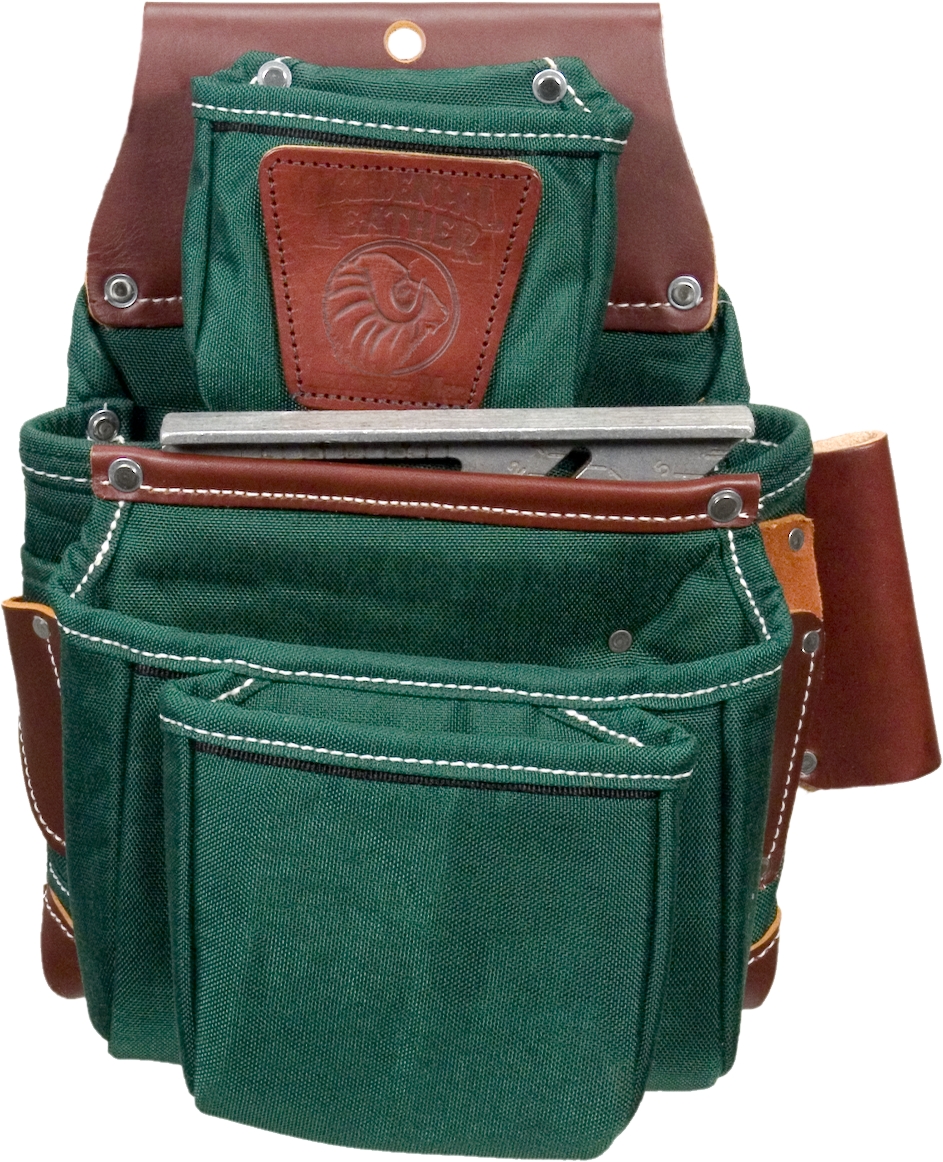 Occidental Leather 8062 OxyLights 4-Pouch Fastener Bag