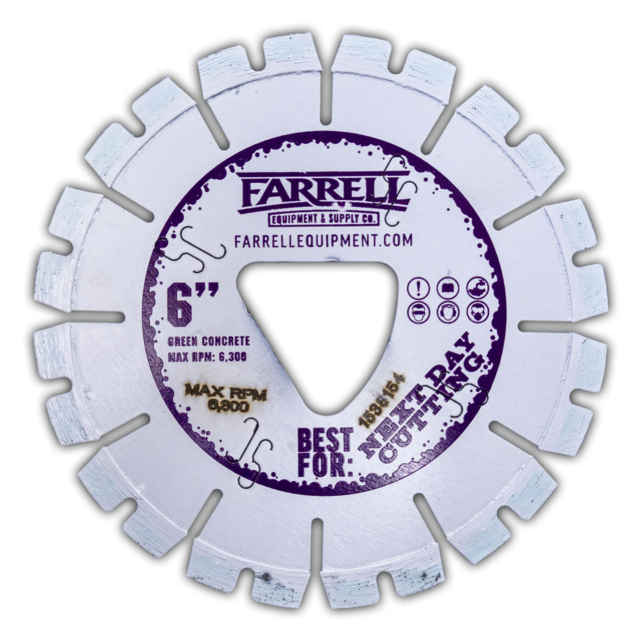 Farrell Equipment 6Inch "NEXT DAY" SoffCut Blade