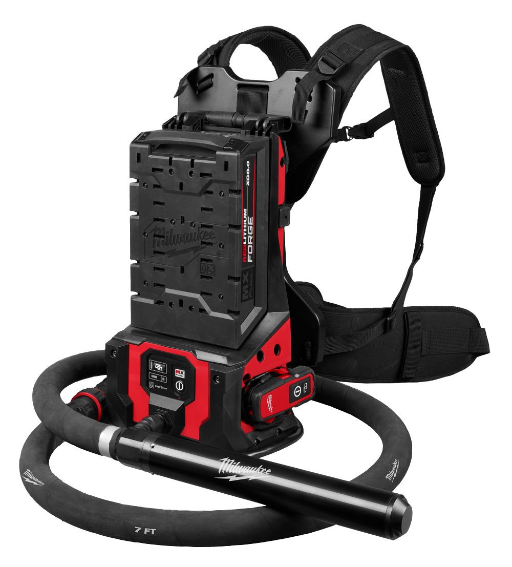 Milwaukee MXF372-2XCB MX FUEL High Cycle Concrete Vibrator Kit
