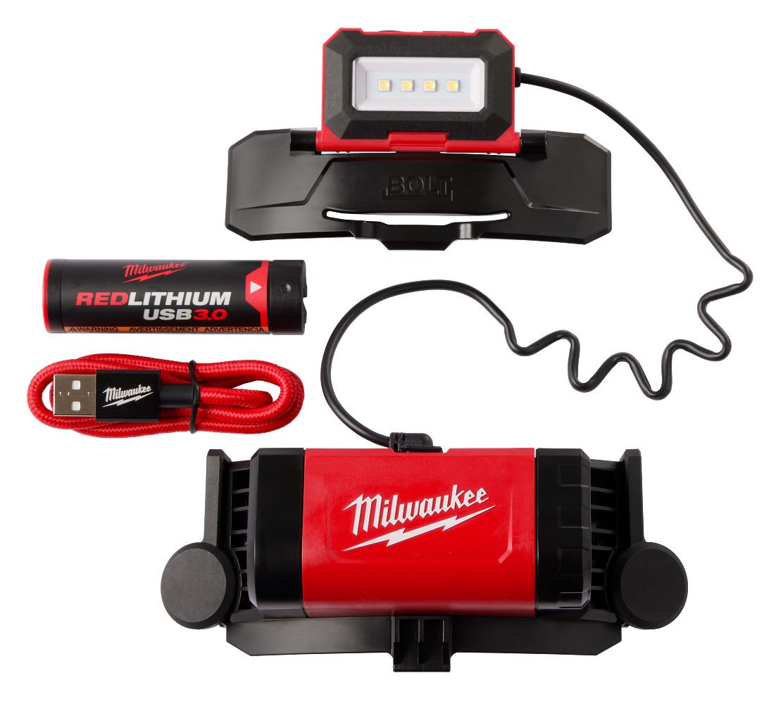 Milwaukee 2118-21 BOLT REDLITHIUM USB Headlamp