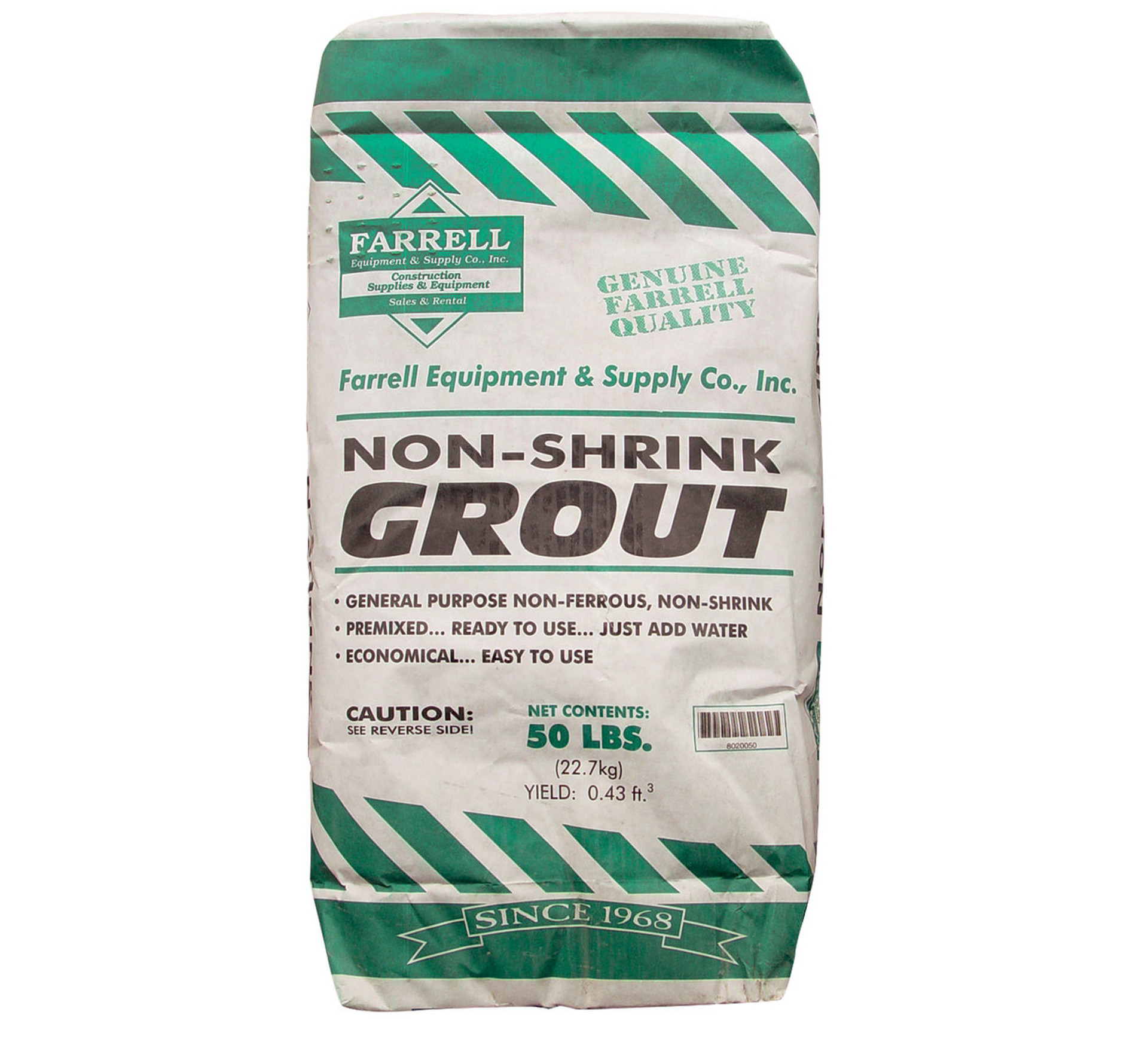 Farrell Equipment 50 LB Bag Non Shrink Grout