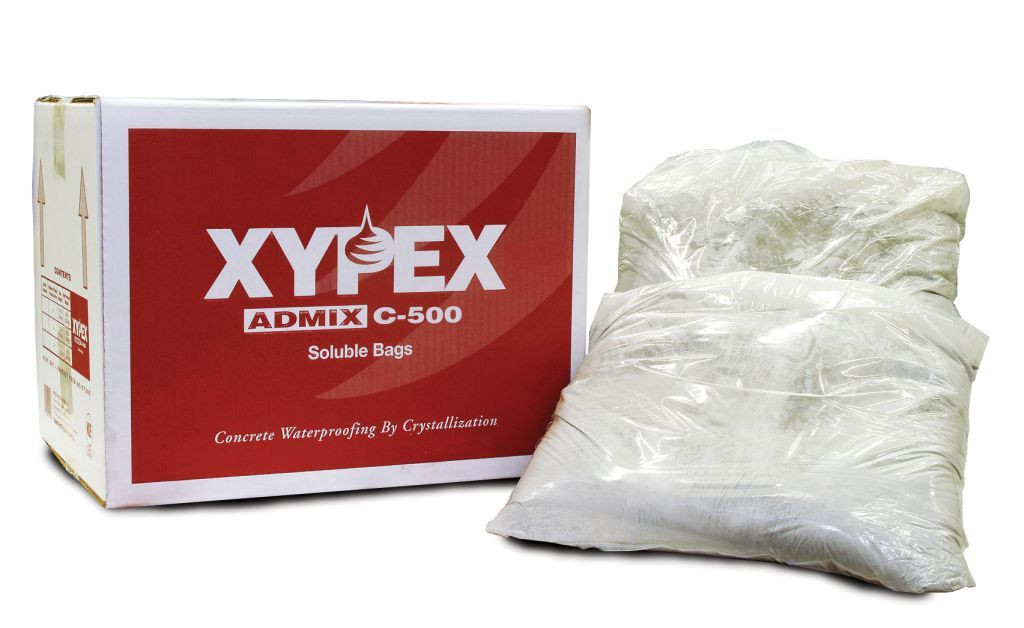 Xypex XYP2050 Carton Containing 5 10 Lb. Soluble Bags of Admix C500