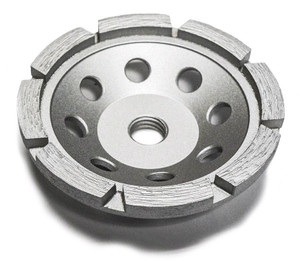Farrell Equipment 4" Tornado Single Row Diamond Grinding Disc Farrell Equipment 4" Tornado Single Row Diamond Grinding Disc