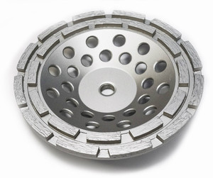 Farrell Equipment 7" Hurricane Double Row Diamond Grinding Disc Farrell Equipment 7" Hurricane Double Row Diamond Grinding Disc