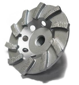 Farrell Equipment 4" x 5/8-11 Cyclone Turbo Diamond Grinding Disc Farrell Equipment 4" x 5/8-11 Cyclone Turbo Diamond Grinding Disc