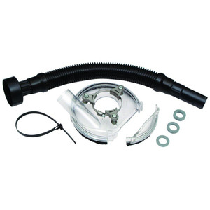 Dustless Tools D1835 5" Dust Buddie with Universal Arbor and 18" Hose