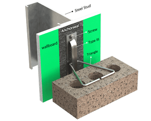 Hohmann and Barnard Tri Angle Tie 3/16" x 4" Hot Dip
