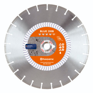 Husqvarna 542751040 26" Blue 200B Wet Cured Concrete Diamond Blade