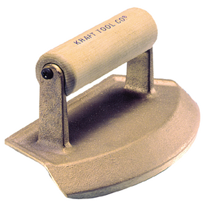 Kraft Tool CF385 24" Diameter Chamfer Tube Bronze Edger with Wood Handle Kraft Tool CF385 24" Diameter Chamfer Tube Bronze Edger with Wood Handle
