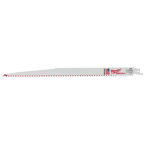 Milwaukee 48-00-5037 12-Inch 6 TPI Super Sawzall Blades (5-Pack) Milwaukee 48-00-5037 12-Inch 6 TPI Super Sawzall Blades (5-Pack)