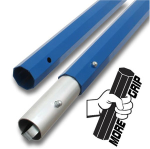 Marshalltown OCTO72 6' Octagon Push Button Bull Float Handle Marshalltown OCTO72 6' Octagon Push Button Bull Float Handle