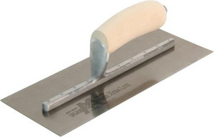 Marshalltown #13208 4" x 12" Trowel with Curved Handle Marshalltown #13208 4" x 12" Trowel with Curved Handle
