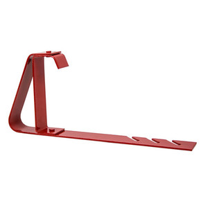 Qual-Craft Industries 2502 6-Inch x 90-Degree Red Roof Bracket