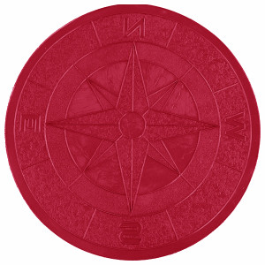 Proline MD7401 48" x 48" Compass Rose Medallion Proline MD7401 48" x 48" Compass Rose Medallion