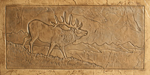 Proline SD9002 Elk Landscape Stamp Proline SD9002 Elk Landscape Stamp