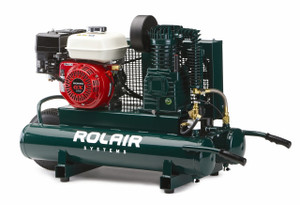 Rolair 4090HK17-0001 5.5-HP Honda Twin Tank Air Compressor Rolair 4090HK17-0001 5.5-HP Honda Twin Tank Air Compressor