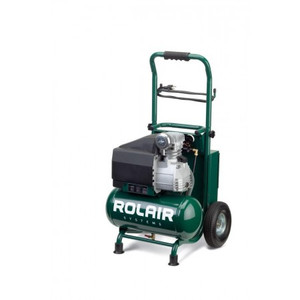 Rolair VT20TB 2-HP 3.2-Gallon Tank Electric Air Compressor with Dolly Cart and Tool Box
