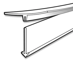 Superior Profiles 21-1X10 1" x 10' ZipStrip