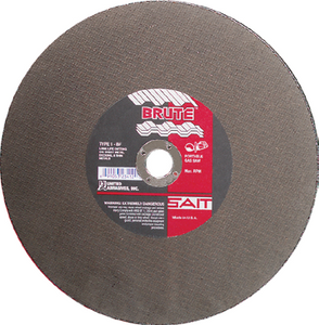 United Abrasives 23452 14" x 1/8" x 1" Metal Cut-Off Blade United Abrasives 23452 14" x 1/8" x 1" Metal Cut-Off Blade