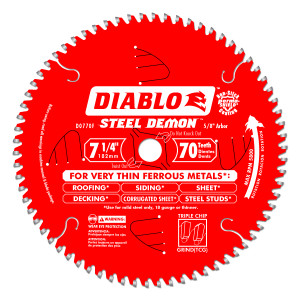 Diablo D0704DH 7-1/4