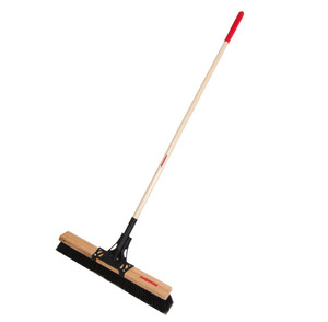 Razor-Back BR24RG17 24" Rough Surface Broom with Handle and Bracket Razor-Back BR24RG17 24" Rough Surface Broom with Handle and Bracket