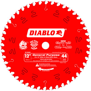 Diablo D1244X 12" x 44T General Purpose Blade