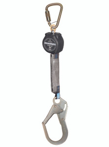FallTech 72706SB3 6' DuraTech Mini Class 1 Personal SRL-P with Steel Rebar Hook with Steel Dorsal Connecting Carabiner FallTech 72706SB3 6' DuraTech Mini Class 1 Personal SRL-P with Steel Rebar Hook with Steel Dorsal Connecting Carabiner
