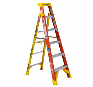 Werner #L6206 6 Ft. LEANSAFE Fiberglass Step Ladder
