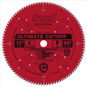 Freud LU85R012 12" x 96T Ultimate Cut-Off Blade Freud LU85R012 12" x 96T Ultimate Cut-Off Blade