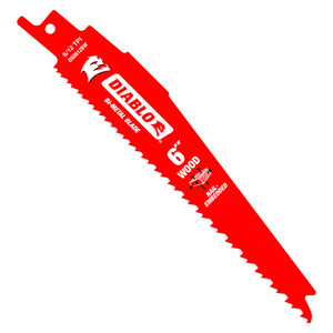 Diablo DS0612BW5 6" Demo Demon 6/12 TPI Reciprocating Blades (5-Pack) Diablo DS0612BW5 6" Demo Demon 6/12 TPI Reciprocating Blades (5-Pack)