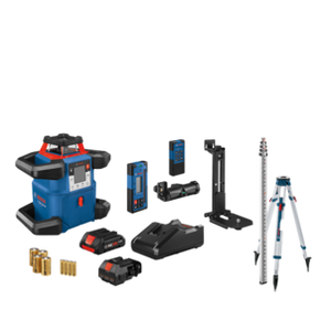Bosch GRL4000-80CHVK 18 Volt Self-Leveling Horizontal/Vertical Rotary Laser Kit with 4.0 Battery