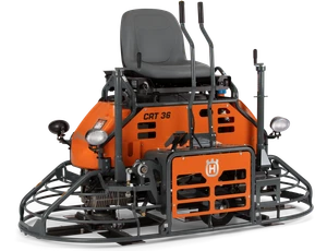 Husqvarna CRT36-26A Ride-On Trowel with Wheel Kit and GX690 Honda