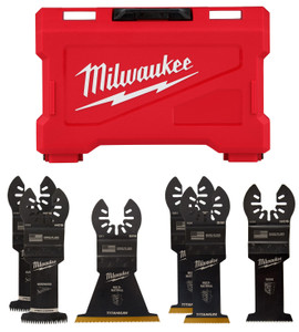 Milwaukee 49-10-9112 6-Piece Oscillating Multi-Tool Blade Set