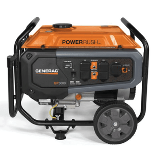 Generac 7678 GP3600 3600 Watt Generator With Wheel Kit Generac 7678 GP3600 3600 Watt Generator With Wheel Kit