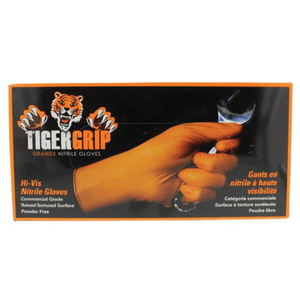 Tiger Grip Orange Nitrite Gloves