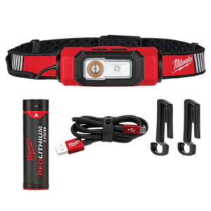 Milwaukee  2116-21 REDLITHIUM USB Rechargeable Beacon Hard Hat Headlamp