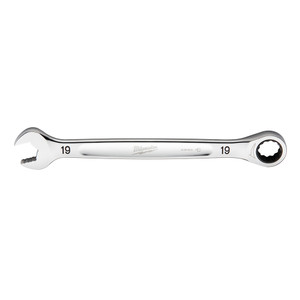 Milwaukee 45-96-9319 19mm Metric Ratcheting Combination Wrench Milwaukee 45-96-9319 19mm Metric Ratcheting Combination Wrench