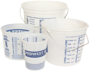 Midwest Rake 46225 5 Quart Multi-Mix Container Midwest Rake 46225 5 Quart Multi-Mix Container