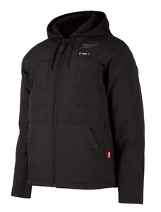 Milwaukee 205B-212X M12 Heated AXIS Black Hooded Jacket Kit - 2XL