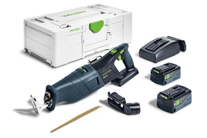 Festool 576951 Cordless Reciprocating Saw RSC 18 5,0 EB-Plus