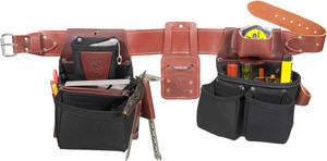 Occidental Leather B8080DBLG OxyLights Framer Tool Belt Package with Double Outer Bag - Black - Large Occidental Leather B8080DBLG OxyLights Framer Tool Belt Package with Double Outer Bag - Black - Large